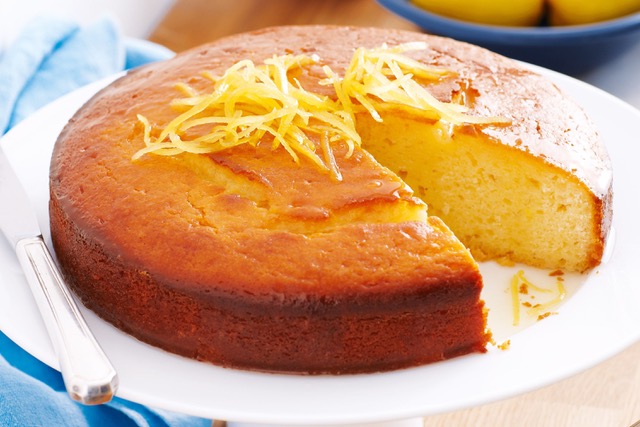 Lemon Syrup cake